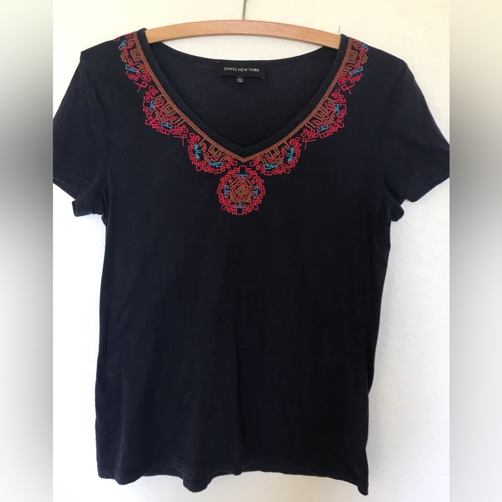 Embroidered Tee